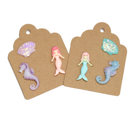 Mermaid Tie Tack Pins image 0