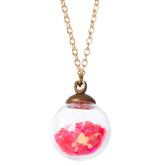 Love Potion Crystal Ball Necklace image 0