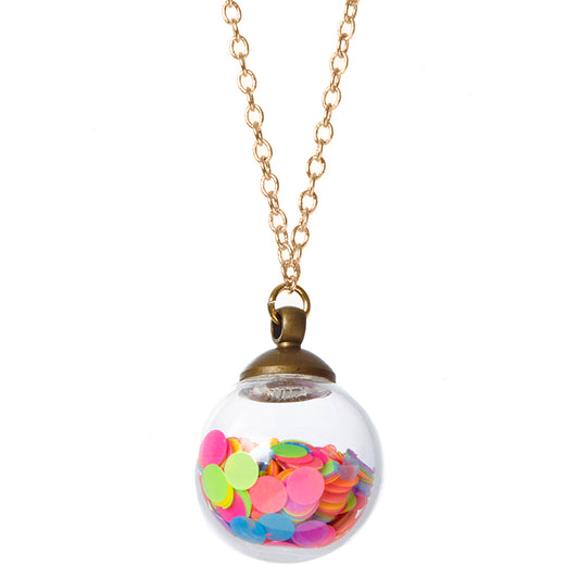 Boogie Nights Crystal Ball Necklace image 0