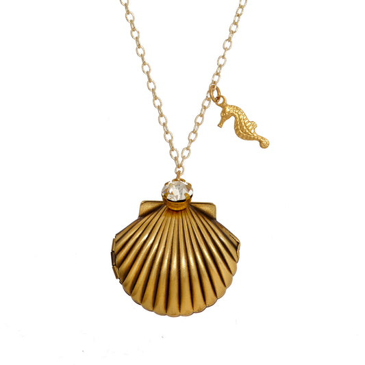 Mermaid Locket Necklace image 0