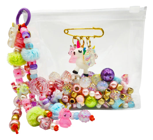 NEW!! DIY Bag Charm Kit--UNICORNS AND RAINBOWS