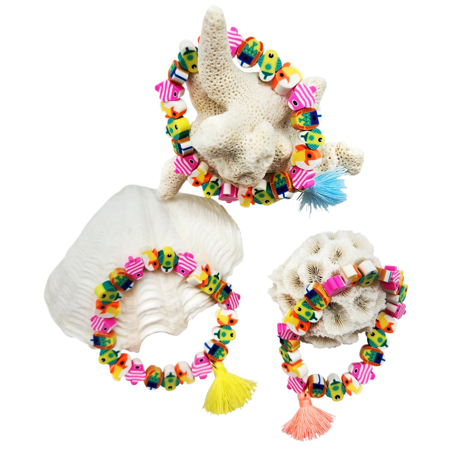 Tropical Fish Bracelets (BR-FISH-ASST)