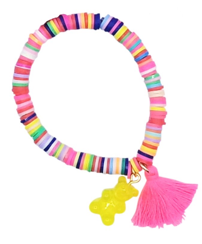 Neon Gummy Bear Bracelets (BR-GUMMY-ASST)