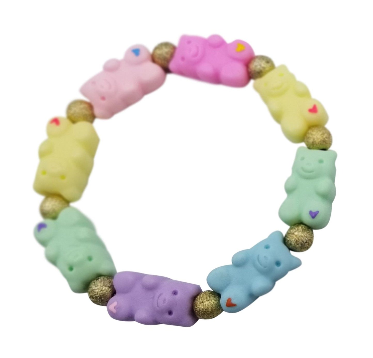 Gummy Bear Bracelets - Pastels (BR-GUMPS-ASST) 6 styles