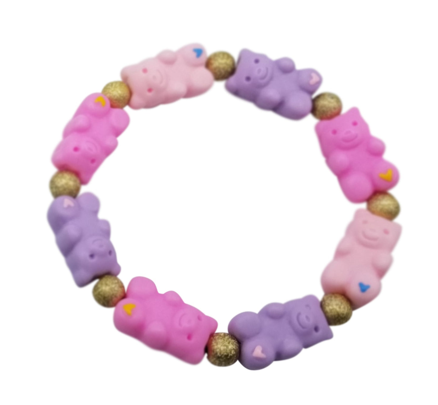 Gummy Bear Bracelets - Pastels (BR-GUMPS-ASST) 6 styles