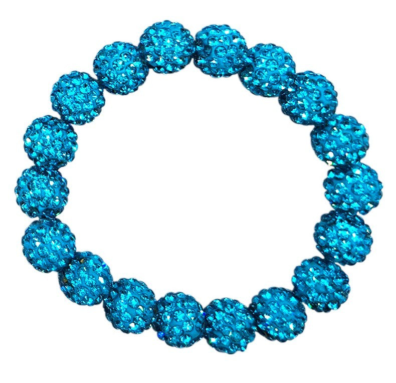 NEW!!  Holiday Pave Rhinestone Bracelets - Hanukkah Colors (BR-PAVE-ASST)