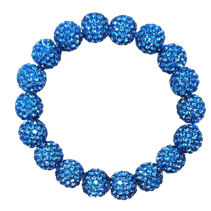 NEW!!  Holiday Pave Rhinestone Bracelets - Hanukkah Colors (BR-PAVE-ASST)