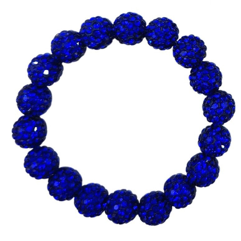 NEW!!  Holiday Pave Rhinestone Bracelets - Hanukkah Colors (BR-PAVE-ASST)