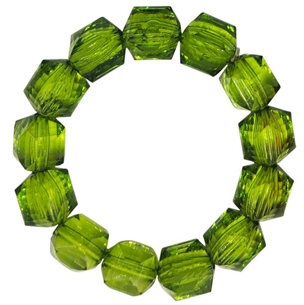 Christmas Rock Candy Bracelets - Solid Colors (BR-ROCK-XSOL)