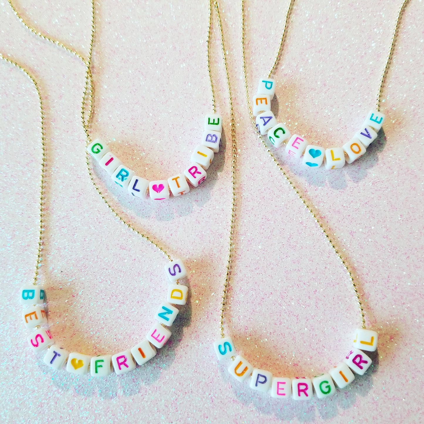 Custom Alphabet Necklaces (NK-ALPHA-CUST)