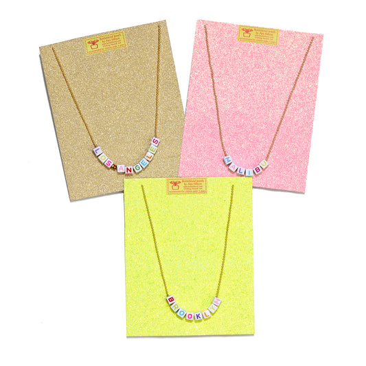Custom Alphabet Necklaces image 0
