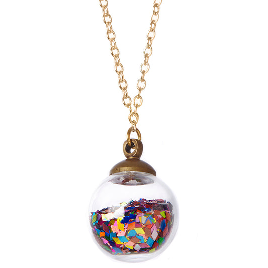 Diamond Life Crystal Ball Necklace image 0