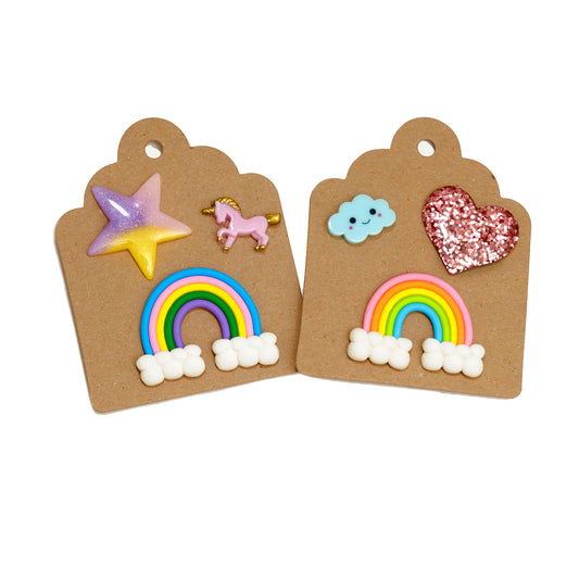 Rainbow Tie Tack Pins image 0