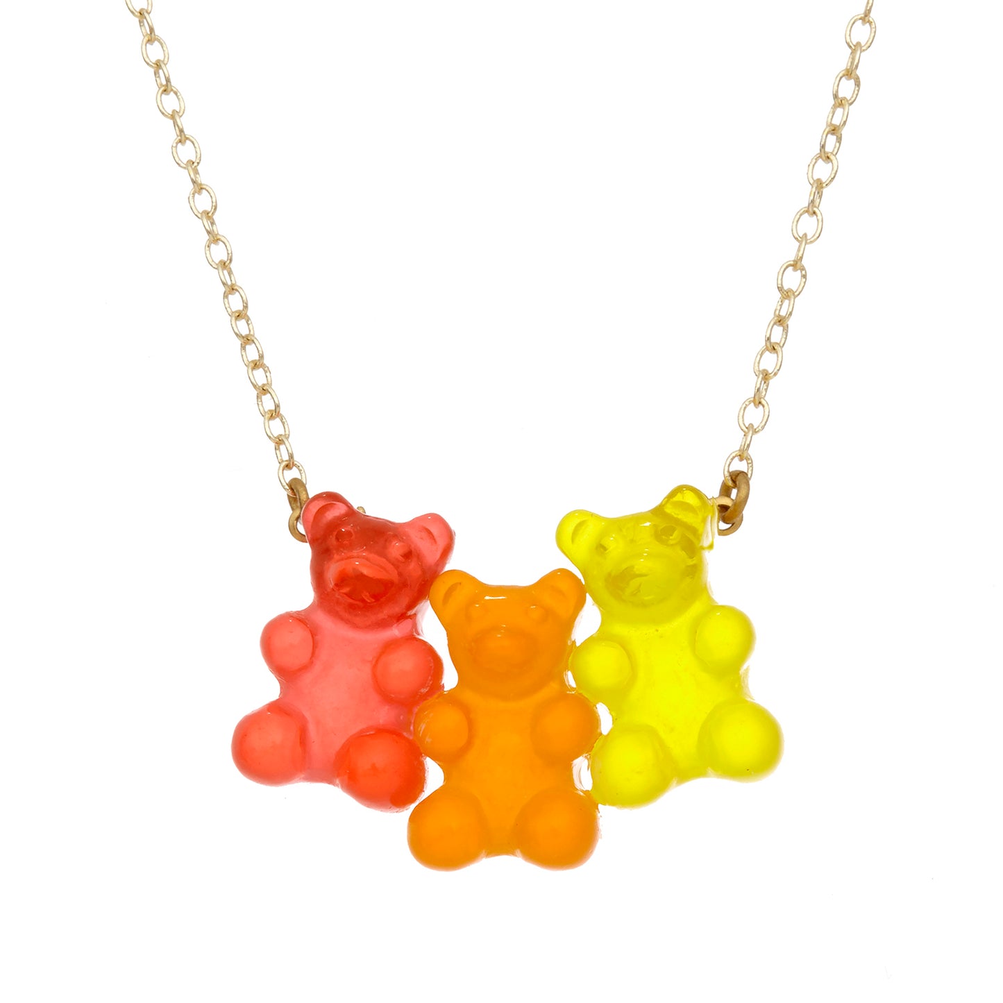 Berry Swirl Gummy Bear Necklace image 1