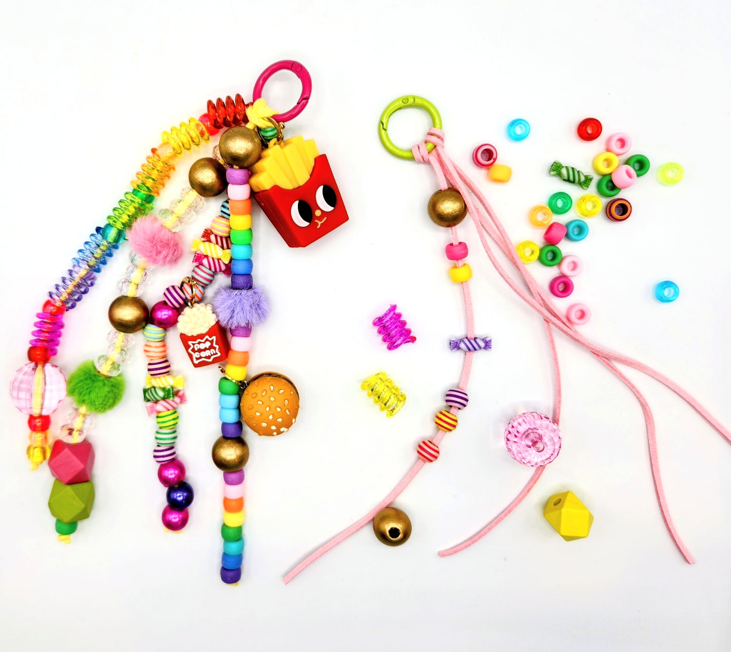 NEW!! DIY Bag Charm Kit--FAST FOODIE (BC-FFOOD)