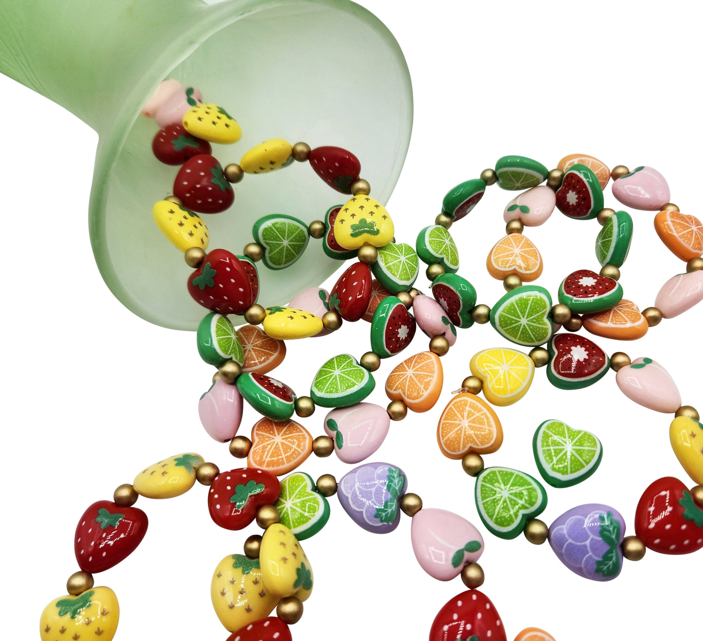 NEW!!  FRUIT LOOP BRACELETS (BR-FLOOP-ASST)