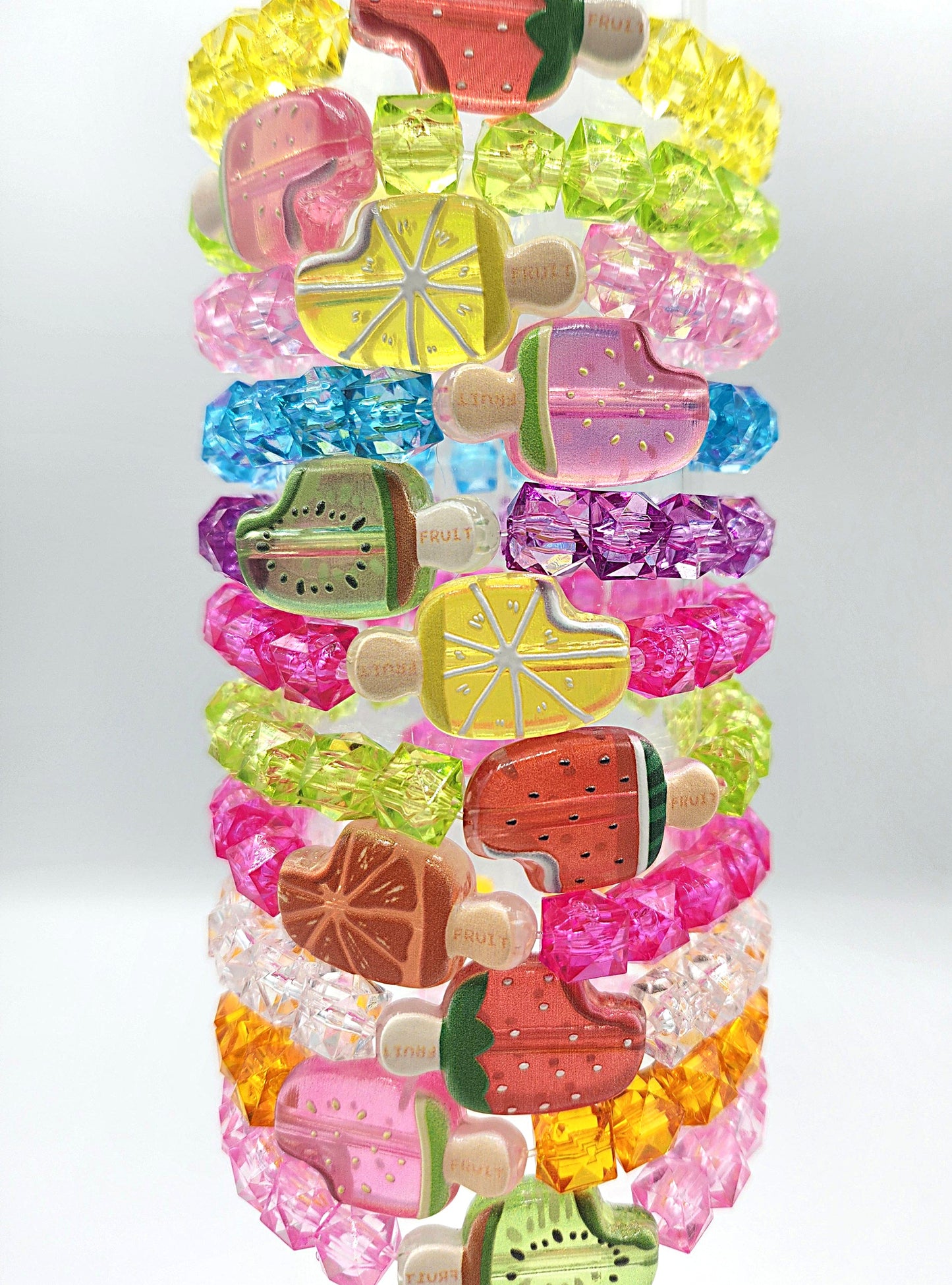 NEW!!  Mini Rock Candy Bracelets - Popsicles (BR-ROCK-MINI-POP)