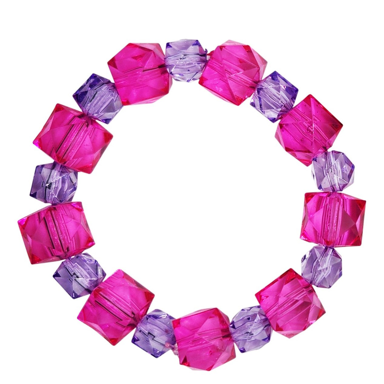Valentine's Day Rock Candy Bracelets - 2 Tones Colors (BR-ROCK-VAL2T)