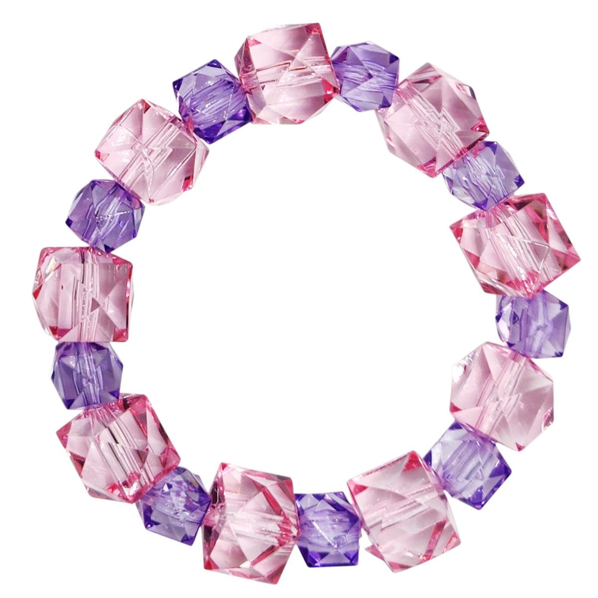 Valentine's Day Rock Candy Bracelets - 2 Tones Colors (BR-ROCK-VAL2T)