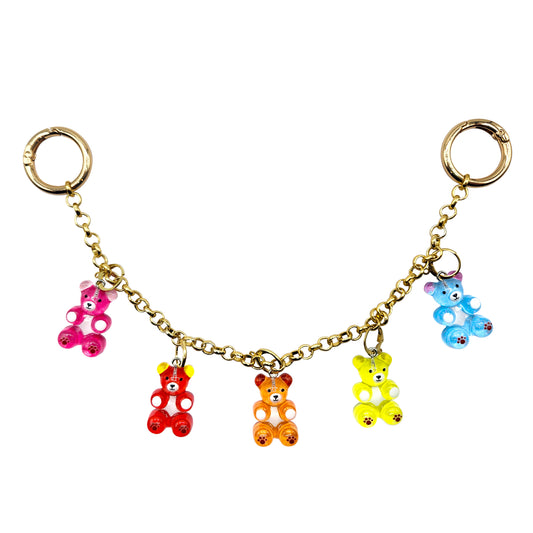 Bag Charm Chain--GUMMY BEARS (CC-BEAR)