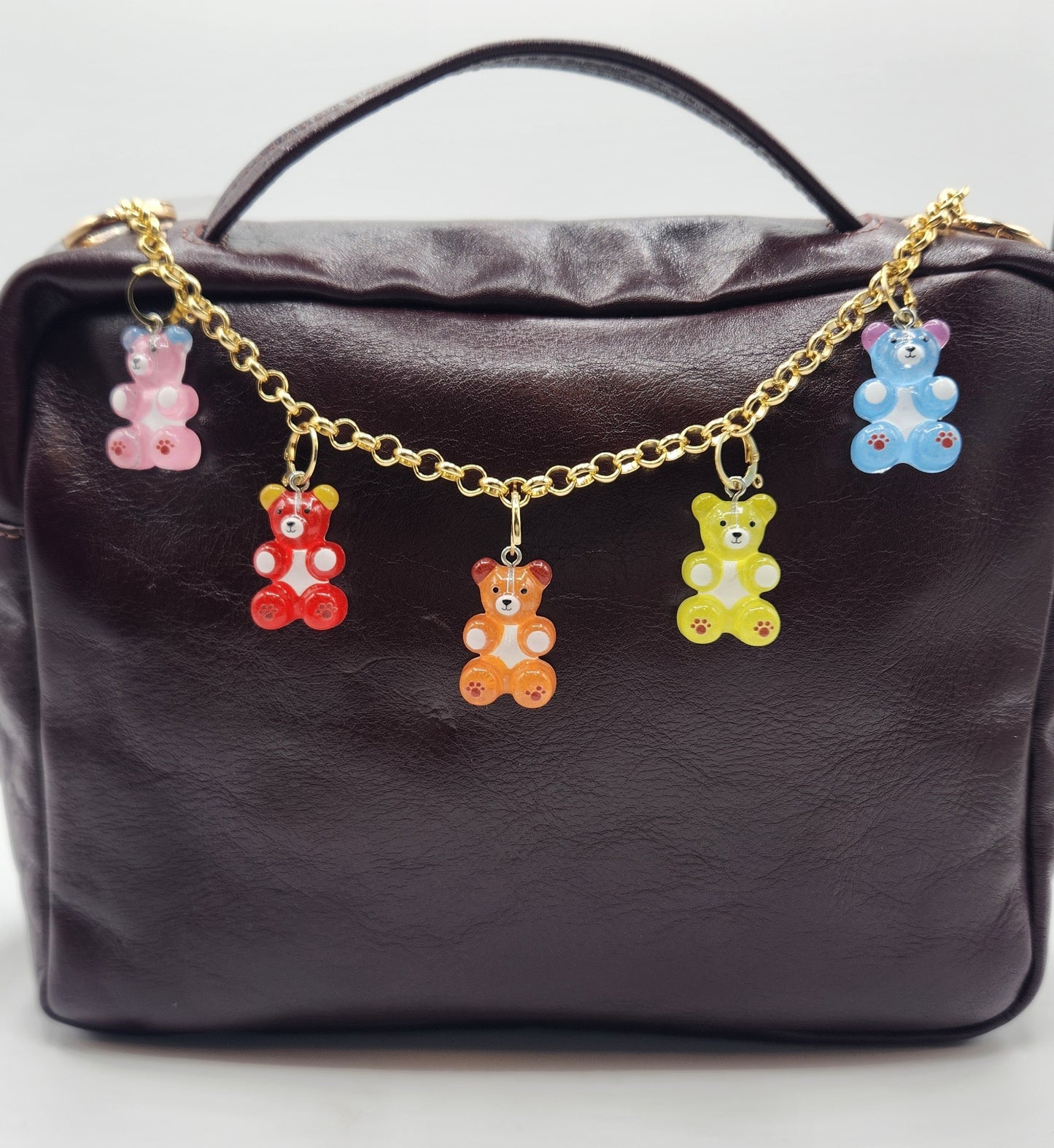 NEW!!  Bag Charm Chain--GUMMY BEARS (CC-BEAR)