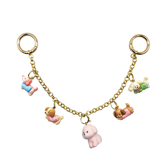 Bag Charm Chain--PUPPY LOVE (CC-DOG)
