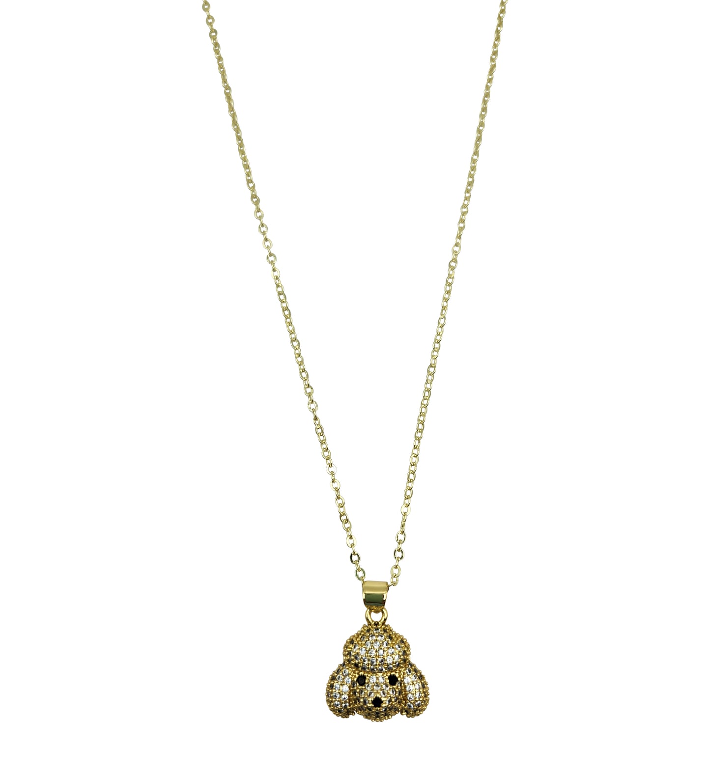 NEW!!  Pave Dog Necklace (NK-PAVE-DOG)