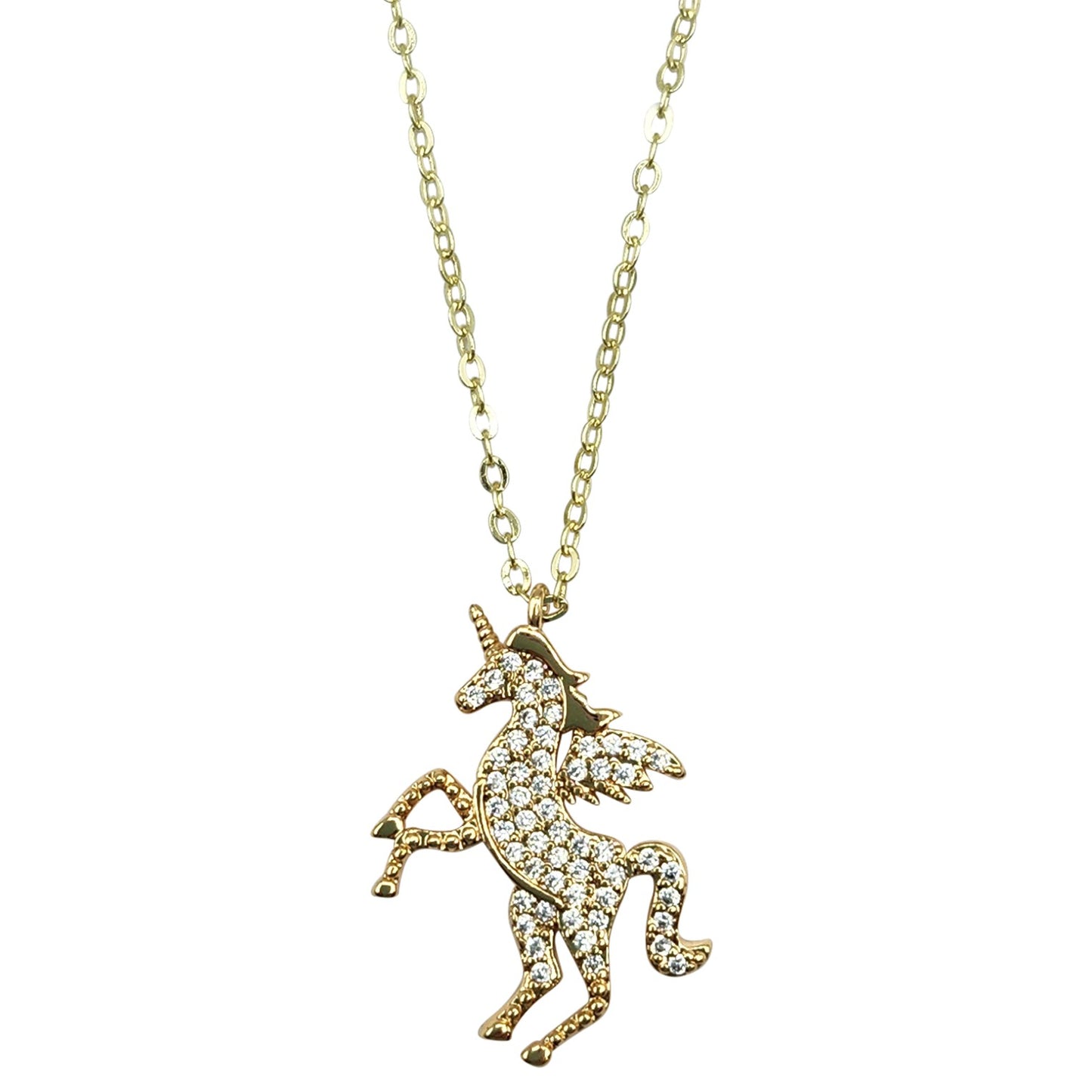 Pave Unicorn Necklace (NK-PAVE-UCORN)